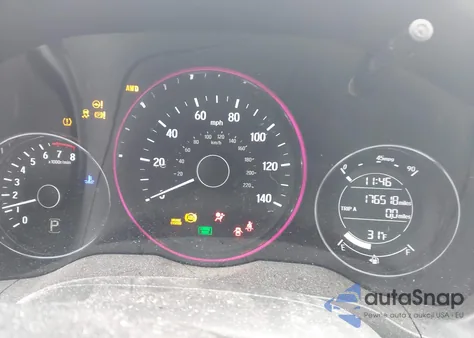 2016 Honda Hr-V Ex-L z USA, uszkodzony, nr VIN 3CZRU6H77GM769564